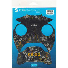Комплект пластиковых накладок CSGO Grey Camo для Steam Controller
