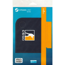 Комплект пластиковых накладок CSGO Blue/Orange для Steam Link