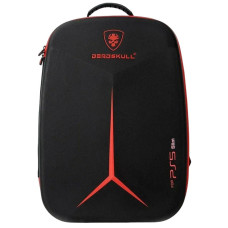 Рюкзак DeadSkull для консоли и геймпадов PS5 Slim (Black-Red)