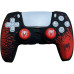 Чехол силиконовый для геймпада DualSense PS5 Spider-Man + 2 накладки на стики