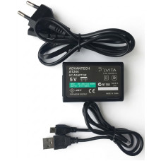Зарядное устройство с кабелем micro-USB для PS Vita Slim (PCH-2000)