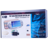 Набор аксессуаров 3 в 1 Multicolor Crystal Kit для PSP 3000