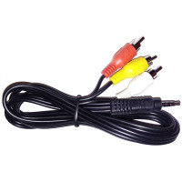 Кабель Mini Jack 3.5 мм - 3 x RCA, 1м