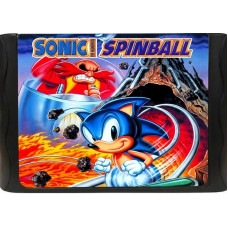 Sonic Hedgehog Spinball [Sega, 16-bit] (No Box)
